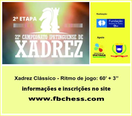 22 Campeonato Ipatinguense de Xadrez - 2025